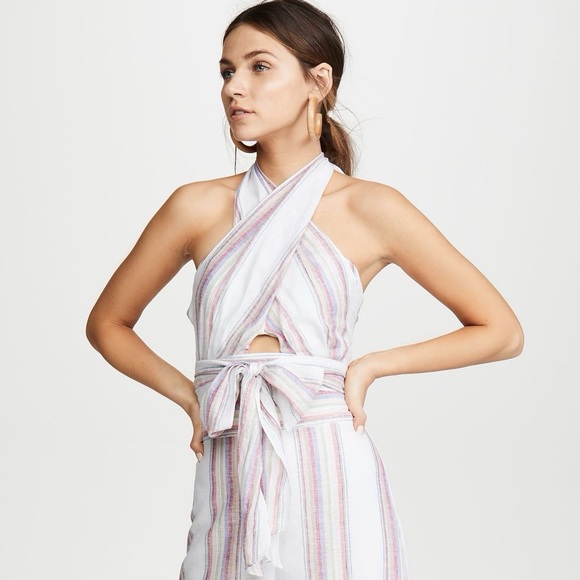 NWT - Amanda Uprichard Wrap Top - Picture 2 of 6